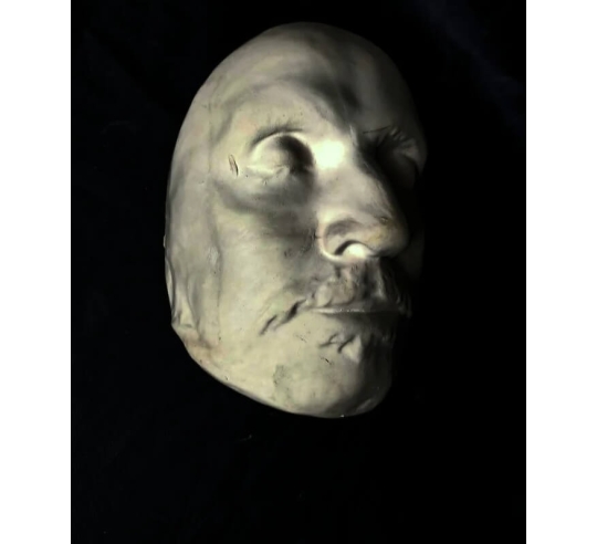 Máscara mortuoria de Oliver Cromwell en su...