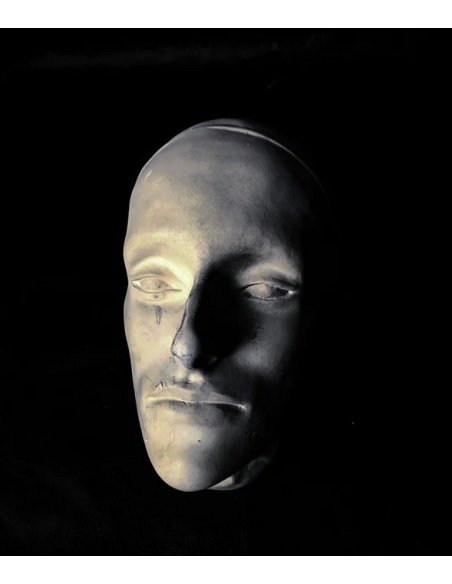 Máscara mortuoria de Napoleón II  apodado el aguilucho, Duque de Reichstadt en su lecho de muerte..