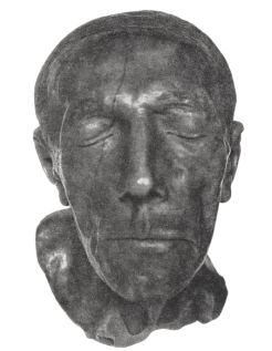 Máscara mortuoria de Federico II, rey de Prusia, conocido...
