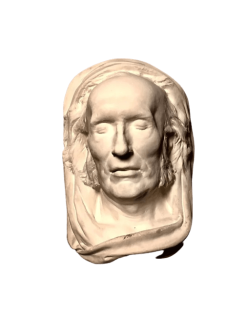 Máscara mortuoria del reverendo padre Hyacinthe Loyson en...