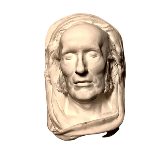 Masque mortuaire du révérend père Hyacinthe Loyson sur son lit de mort.