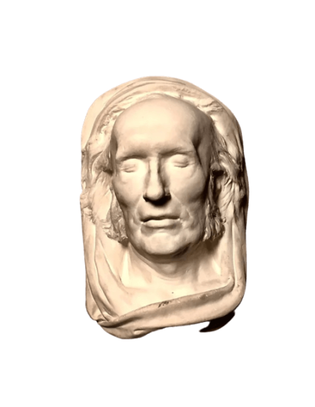 Mortuary Mask of Reverend Father Hyacinthe Loyson on his deathbed.