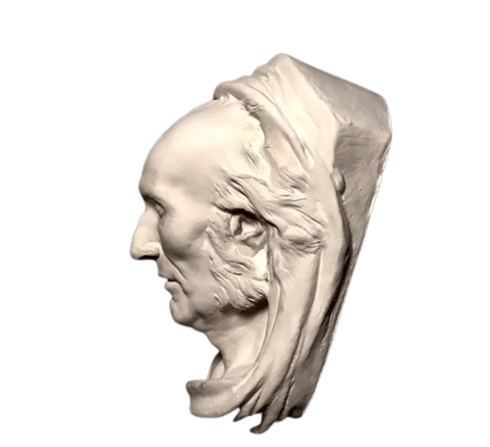 Masque mortuaire du révérend père Hyacinthe...