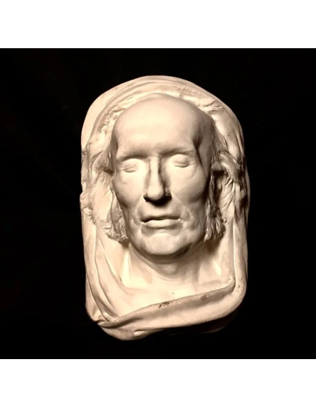 Mortuary Mask of Reverend Father Hyacinthe Loyson on his deathbed.