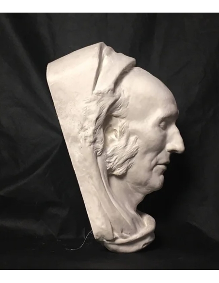 Mortuary Mask of Reverend Father Hyacinthe Loyson on his deathbed.