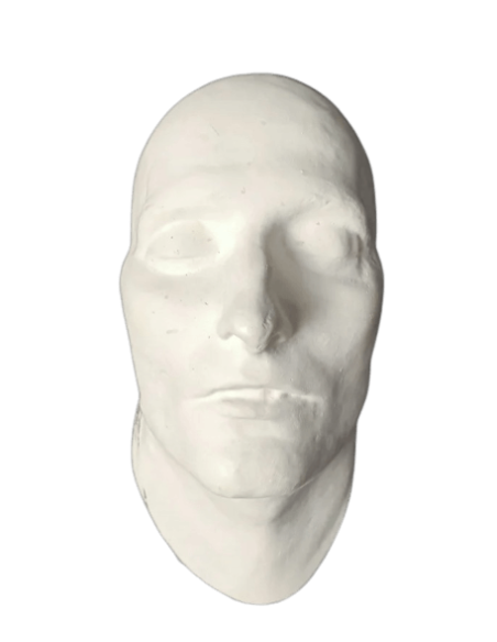 Mortuary mask of Napoleon Bonaparte, known as Napoleon I.