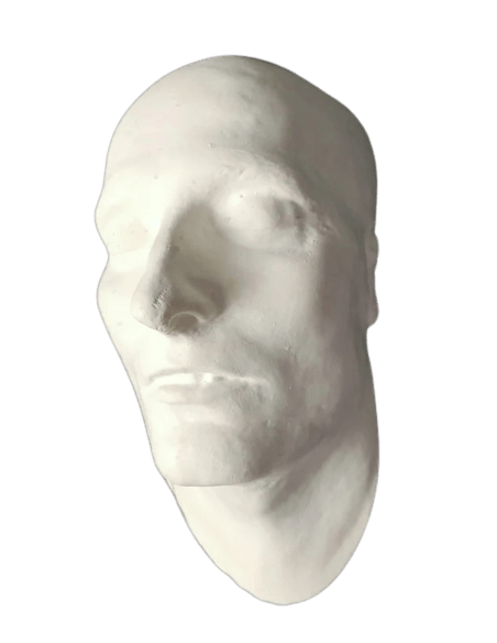 Mortuary mask of Napoleon Bonaparte, known as Napoleon I.