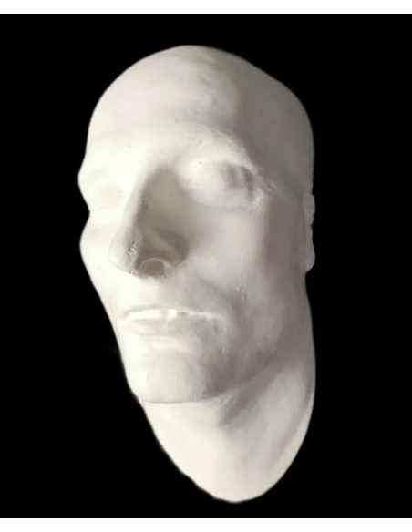 Mortuary mask of Napoleon Bonaparte, known as Napoleon I.