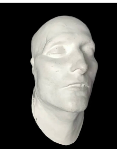 Mortuary mask of Napoleon Bonaparte, known as Napoleon I.