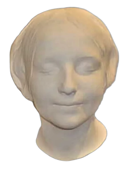 Máscara mortuoria de la desconocida del Sena