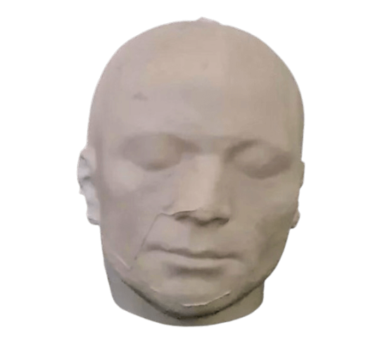 Mortuary mask of Maximilien de Robespierre on...