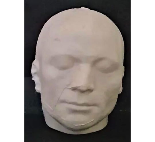 Máscara mortuoria de Maximilien de Robespierre...