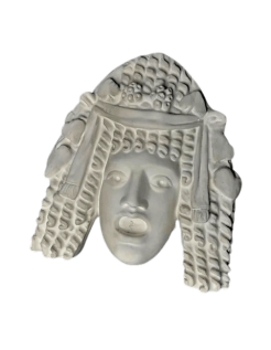 Ancient Greek theatre mask.
