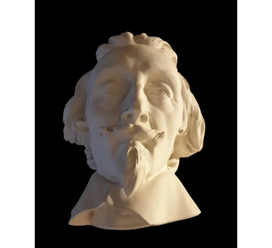 Masque du cardinal de Richelieu d'après Gian...