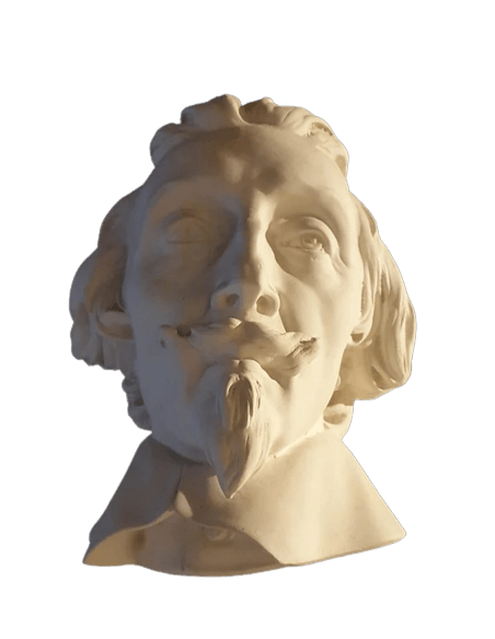Masque du cardinal de Richelieu d'après Gian Lorenzo Bernini, dit Le Bernin
