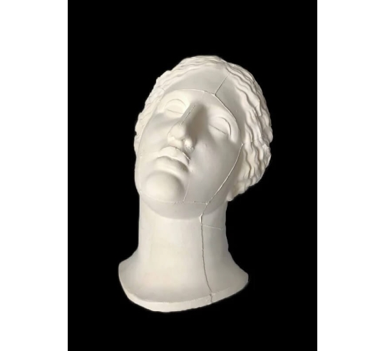 Máscara de Afrodita de Knidos según Praxíteles