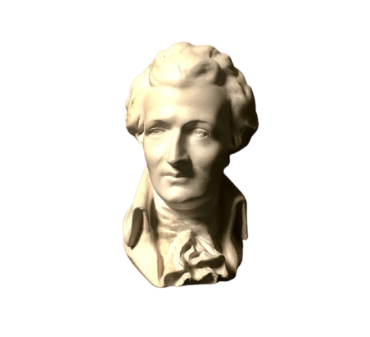 Bust of Alphonse de Lamartine