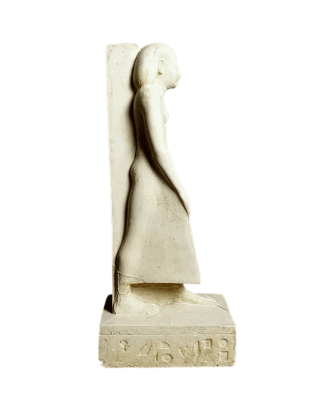 Estatuilla de alto funcionario egipcio.
