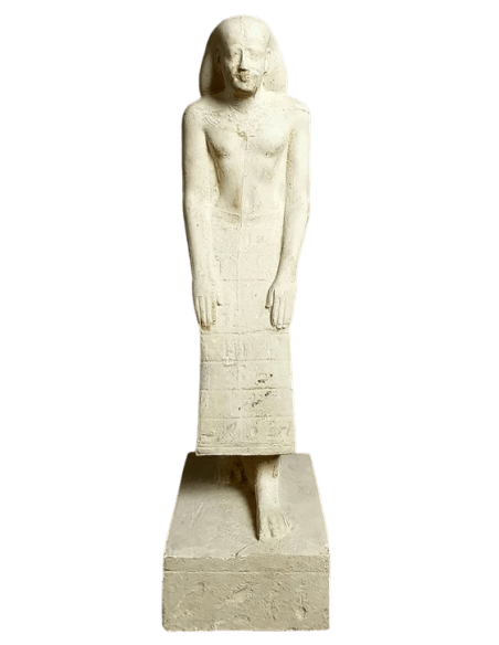 Statuette de haut fonctionnaire égyptien.