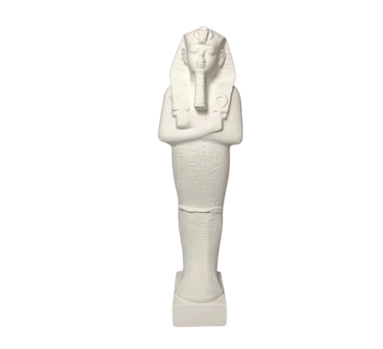 Statuette of Osiris, god of the dead who restores life, Saite period.