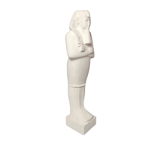 Estatuilla de Osiris, dios de los muertos que...
