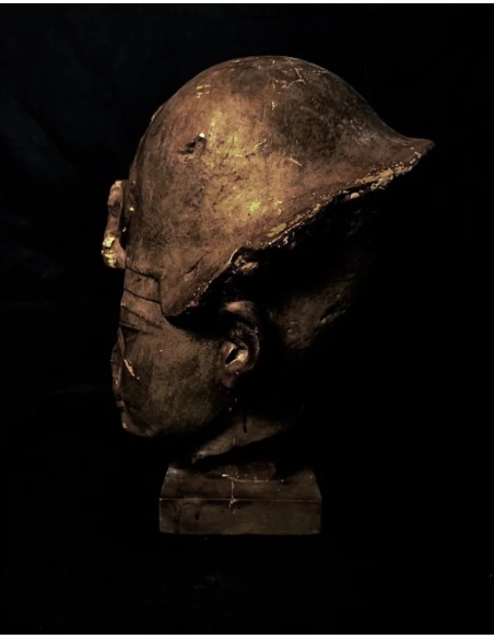 Head of the Pharaoh King of Egypt Amenhotep III, Louvre Museum