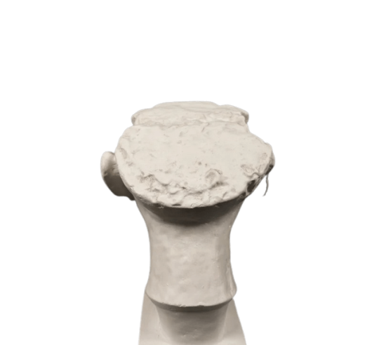 Head of the Egyptian Pharaoh King Amenophis IV,...