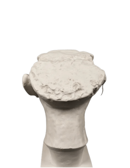 Head of the Egyptian Pharaoh King Amenophis IV, Berlin Museum.