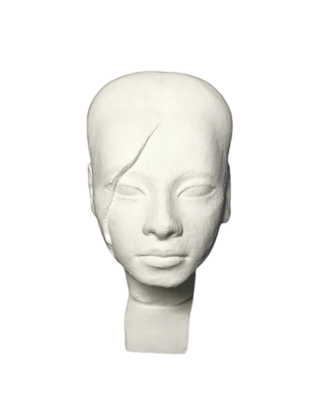 Tête de Mérytaton, Princesse d'Égypte, Fille d'Akhenaton et de Nefertiti.