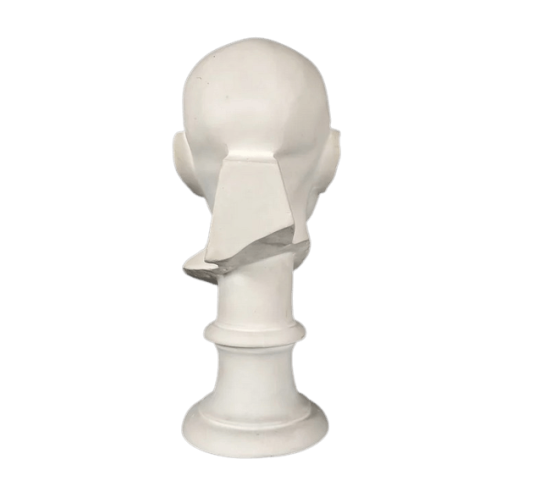 Tête de statue masculine dite Tête verte de...