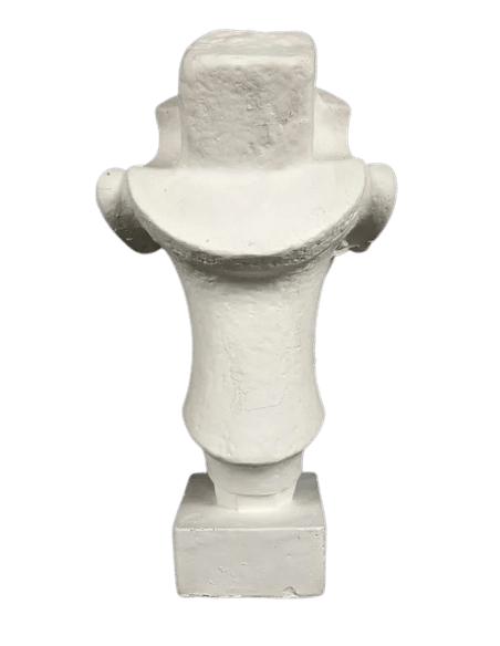 Busto de Nefertiti, reina faraón de Egipto y esposa de Akenatón, Museo Egipcio de Berlín.