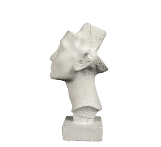 Busto de Nefertiti, reina faraón de Egipto y...