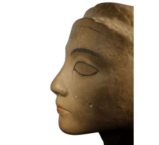 Buste de Néfertiti reine Pharaon d'Égypte et...