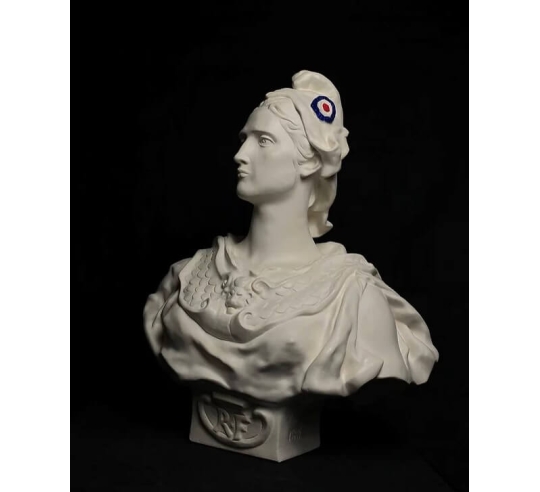 Buste de Marianne, allégorie de la République...