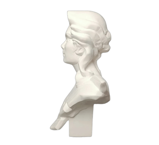 Bust of Marianne, allegory of the French...