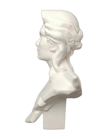 Buste de Marianne, allégorie de la République française d'après Roger Louis Chavanon.