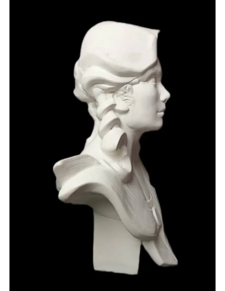 Busto de Marianne, alegoría de la República Francesa según Roger Louis Chavanon.
