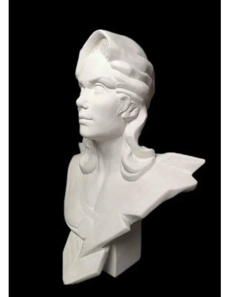 Buste de Marianne, allégorie de la République française d'après Roger Louis Chavanon.