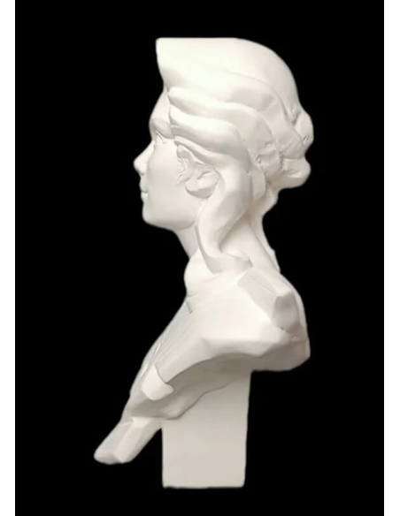 Buste de Marianne, allégorie de la République française d'après Roger Louis Chavanon.