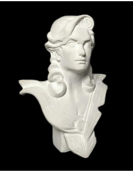 Busto de Marianne, alegoría de la República Francesa según Roger Louis Chavanon, modelo pequeño.