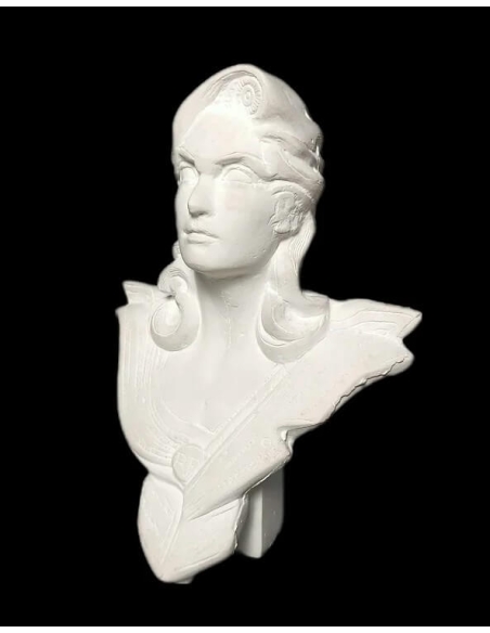 Bust of Marianne, allegory of the French Republic after Roger Louis Chavanon, small model.