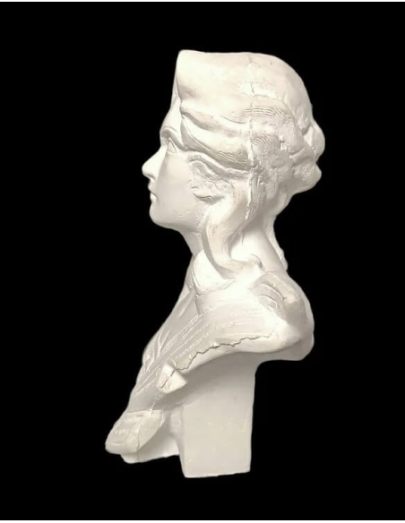 Busto de Marianne, alegoría de la República Francesa según Roger Louis Chavanon, modelo pequeño.