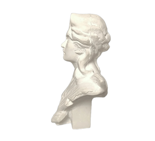 Bust of Marianne, allegory of the French...
