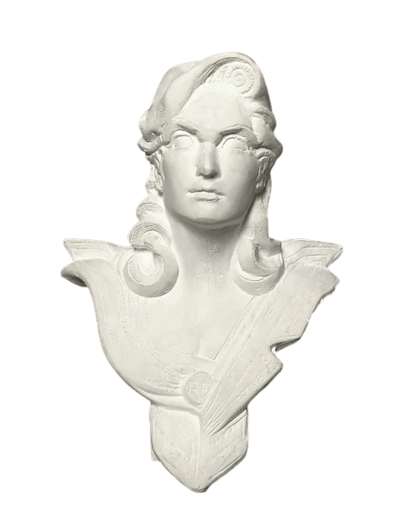 Busto de Marianne, alegoría de la República Francesa según Roger Louis Chavanon, modelo pequeño.