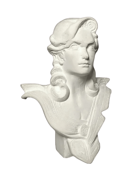 Busto de Marianne, alegoría de la República Francesa según Roger Louis Chavanon, modelo pequeño.