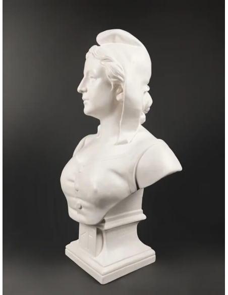 Buste de Marianne, allégorie de la République française moulage d'après Fernand Dubois.
