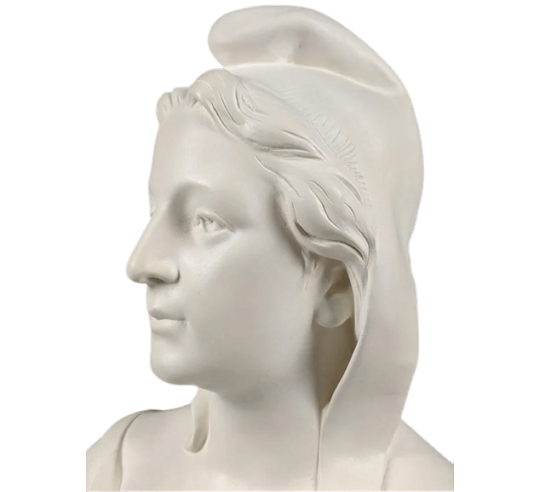 Buste de Marianne, allégorie de la République...