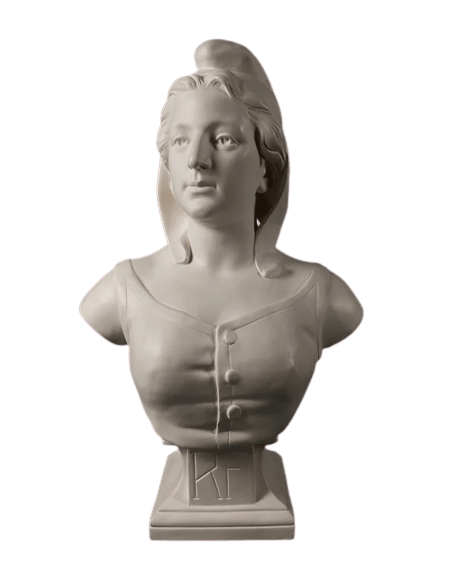 Buste de Marianne, allégorie de la République française moulage d'après Fernand Dubois.
