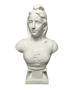 Bust of Marianne, allegory of the French Republic moulded...