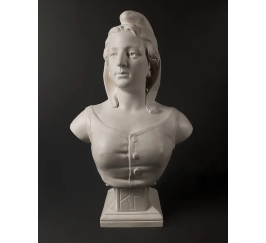 Buste de Marianne, allégorie de la République...